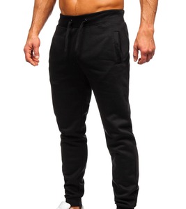 Survêtements d'hiver en molleton de polyester pour hommes, coupe ajustée, vêtements de sport confortables, logo personnalisé, vente en gros de techniques de strass imprimés - Product Image 4