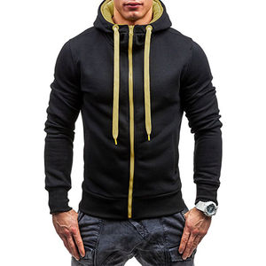 Sweat à capuche pour homme à manches longues, chaud pour l'hiver, respirant, à séchage rapide, en tricot, fabricant de vêtements, best-seller - Product Image 2