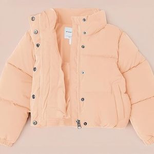 Chaquetas Ligeras Cortas para Mujer, Chaqueta Acolchada con Cierre Completo y Capucha - Product Image 1