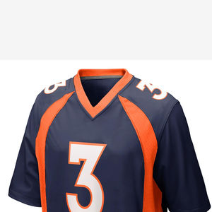 Maillot de football américain-100% polyester personnalisable-manches courtes respirantes de haute qualité directement de l'usine - Product Image 3