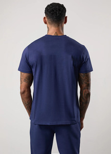 95% algodón 5% Elastano de alta calidad de talla grande ropa de gimnasio camisetas para hombres de gran tamaño transpirable personalizar LOGO Camisetas cuello redondo - Product Image 2