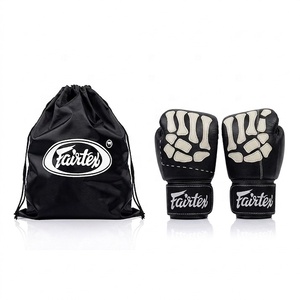 Gants d'entraînement de sparring Fairtex en cuir de vachette véritable de qualité supérieure, fabriqués sur mesure, pour jeunes et adultes, gants à doigts entiers - Product Image 2