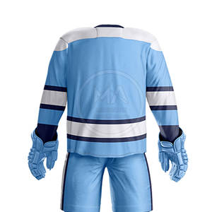 Uniforme de hockey sur glace avec logo personnalisé le plus populaire pour adultes ensembles grande taille Concevez votre propre style - Product Image 6