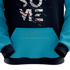 Sweats à capuche imprimés par sublimation de qualité supérieure adultes polyester polaire pull sweat à capuche par sublimation hommes femmes doux - Product Image 3