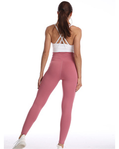 FEZMAX WEAR 2022 Nuevo Legging Deportivo de Yoga para Mujer, de Alta Calidad, Ajustado, Transpirable, Sin Costuras, de Cintura Alta y Media Pierna, Color Sólido - Product Image 6