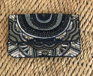 VLemon sac perlé, sac à main citron perlé citron pochette, jaune citron vacances d'été sac à main, unique blanc perlé pochette citron - Product Image 1