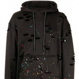 Sweats à capuche légers 100% coton pour hommes séchage rapide thermique vente d'hiver sweats à capuche unisexes à motif solide de haute qualité - Product Image 5