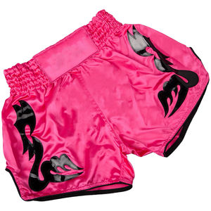 Conjunto de pantalones cortos de boxeo transpirables ligeros de diseño personalizado negro ropa de gimnasio Unisex MMA BJJ ropa de artes marciales competiciones de entrenamiento - Product Image 3