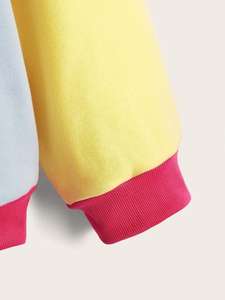 Sweat-shirt à capuche en molleton surdimensionné avec logo personnalisé, impression en relief, vente en gros, col rond en coton, sweat-shirt vintage pour femmes - Product Image 3