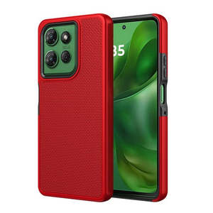 Custodia Ibrida Premium a Doppio Strato Rossa per Motorola G 5G 2025 Moto G 2026 G Play 2026 - Product Image 1