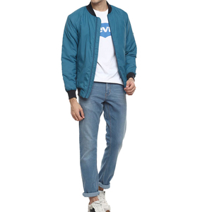 Customized 2025 Latest Design 100% Nylon Made Men Bomber <b>Jacket</b> Waterproof Wholesale Bomber <b>Jacket</b> For Men - Product Image 6