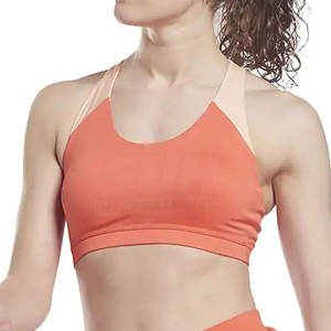 Soutien-gorge de sport à maintien élevé pour femme, fabriqué au Pakistan, vêtements de sport, prix raisonnable, dernier design, respirant, séchage rapide, logo frontal - Product Image 4