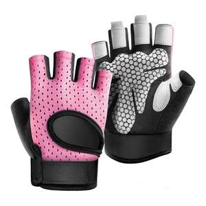 2025 mejor calidad entrenamiento gimnasio nuevo diseño hombres mujeres deportes al aire libre montar ciclismo medio dedo guantes entrenamiento Fitness guantes - Product Image 4