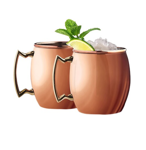 Taza de cobre Moscow Mule Última taza de jarra medieval Taza plateada Taza de alta calidad Drinkware Precio barato - Product Image 4