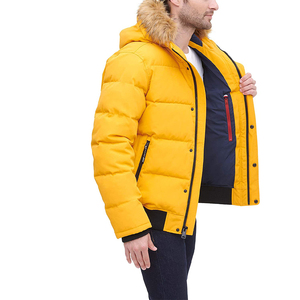 Vestes d'hiver à la mode pour hommes 2022, manteau à bulles à capuche, Design personnalisé élégant - Product Image 1