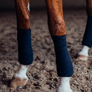 Envolturas de polo para caballos Vendaje de pierna acolchado duradero de alta calidad para entrenamiento Montar y recuperación de lesiones Soporte Envolturas de polo para caballos - Product Image 3