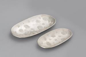 Plateau de service en aluminium moulé, durable, de style classique et moderne, avec taille et logo personnalisables, pour la maison, l'hôtel et la restauration - Product Image 6