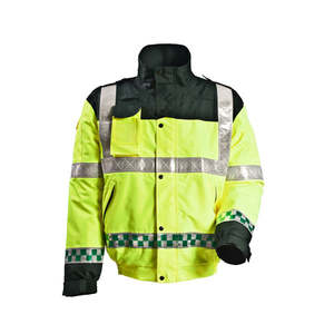 Veste de sécurité imperméable et réfléchissante ANSI classe 2 avec logo personnalisé grande taille, respirante et confortable - Product Image 2