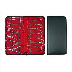 Disposable Dental Surgical Instrument Kit Disposable Ear <b>Piercing</b> Needle Tongue Septum Pliers Body <b>Piercing</b> <b>Clamps</b> Tweezers - Product Image 1