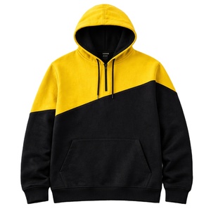 Vêtements de créateur personnalisables en gros OEM, sweats à capuche unisexes Samavia, manches régulières, noir, coupe régulière, tricoté, décontracté, lettrage, RTS - Product Image 1