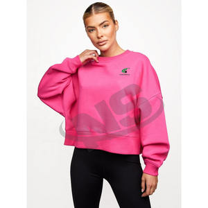 Sudadera de Invierno para Mujer, Estilo Nuevo, 100% Algodón, Transpirable, Tejida, Holgada, Manga Larga, Ropa de Calle, Hecha en Pakistán - Product Image 1