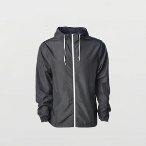 Veste Anorak à Col Montant de Luxe Personnalisée pour Hommes, Style Heritage, Pull-over Exclusif avec Capuche sur le Côté, Veste de Surf pour la Saison d'Automne, Teinture Unie - Product Image 2