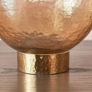 Elégant bol de service rond en métal et en verre pour les aliments et les fruits, idéal pour la vaisselle d'hôtel et de restaurant. - Product Image 5