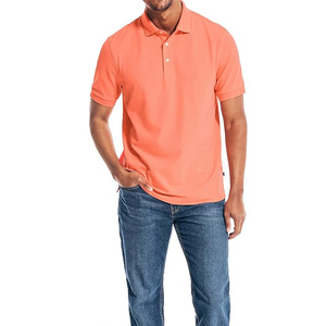 ODM Hombres para Polo Camisetas Logotipo bordado personalizado 100% Algodón Poliéster en blanco Ajuste Diseño personalizable - Product Image 2