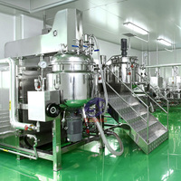 Mélangeur homogénéisateur sous vide 200L / Machine de fabrication de mayonnaise et de vinaigrette