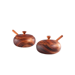 ชามไม้เสิร์ฟชามไม้มะม่วงชามเสิร์ฟสำหรับบ้านสุดสร้างสรรค์ - Product Image 2