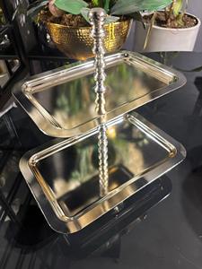 Base para Pastel de Metal Decorativa con Aspecto Premium, Agrega Sofisticación a Pasteles de Boda y Arreglos de Postres para Fiestas - Product Image 6