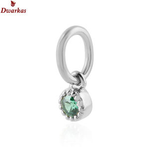 สร้อยคอจี้925ทรงลูกบาศก์เซอร์โคเนียกันน้ำสีเงินเป็นประกายคลาสสิกเหนือกาลเวลาของขวัญ - Product Image 6