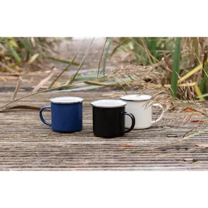 Custom Vintage <b>Enameled</b> <b>Mug</b> for Merchandising for Drinkware - Product Image 2