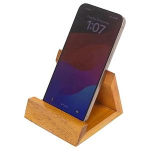 Wholesale Desktop Wooden <b>Phone</b> <b>Stand</b> Handcrafted Decorative Mobile <b>Phone</b> Holder From India Supplier Mobile <b>Phone</b> Holder - Product Image 2