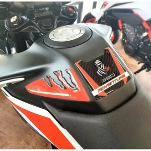 Adesivo Protettivo 3D in Resina Gel su Misura per Serbatoio KTM 390 Adventure, Decalcomanie Compatibili per Moto - Product Image 3