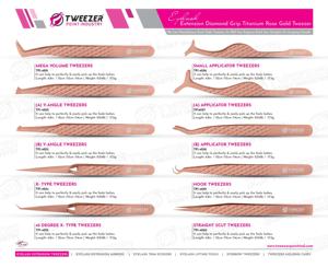 แหนบต่อขนตาทำด้วยมือน้ำหนักเบาตัวหนีบขนตาแบบนาโนสแตนเลสพร้อมบรรจุภัณฑ์แบบกำหนดเองได้ - Product Image 4