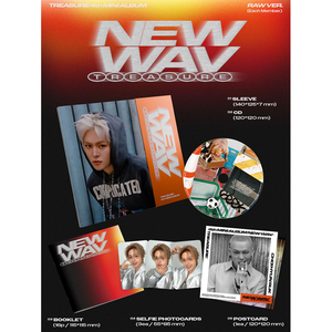 [VENTE] TREASURE - NOUVEAU WAV 4ème mini-album RAW Ver (Sélection des membres) - Product Image 2