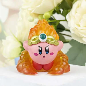 Collection 4 Mini Kirby Figurines Plastic <b>Miniatures</b> - Product Image 3