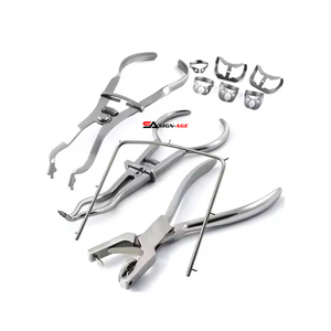 Kit professionale in gomma dentale in acciaio inossidabile - Product Image 1