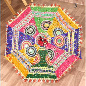 Paraguas Metálico Manual con Panel de Encaje, Paraguas Metálico Plegable, Paraguas de Panel para Bodas, Control Manual, Protección Solar, UM4 - Product Image 4