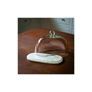 Vidrio de alta calidad Cloches Bell Jar Bombilla Base de madera Cúpula de vidrio Vela disponible a precio al por mayor - Product Image 1