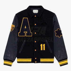 Vêtements décontractés hommes veste Letterman qualité supérieure veste Letterman vente en gros vêtements veste d'hiver - Product Image 1