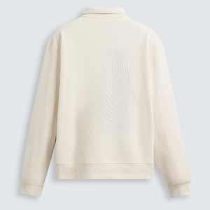 <b>Men</b> Cotton Polyester <b>Fleece</b> Sweatshirt Stand Collar OEM Service For Wholesale Bulk Orders Full Sleeves With Custom Logo Casual - Product Image 4