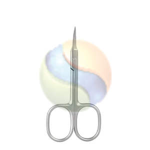 กรรไกรตัดหนังกำพร้าทรงลูกศร รุ่นอีลิท ซาลอน คมพิเศษ ดีไซน์หลากสี หรูหรา โค้งมน  คมมาก - Product Image 1