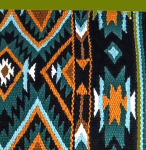 Haute qualité multicolore nouvelle-zélande laine Style occidental tapis de selle vente chaude couverture prix de gros - Product Image 3