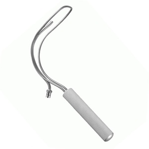 Retracteur de lifting facial de haute qualité, neuf, avec guide de lumière à fibre optique, 23 cm, avec poignée en aluminium, instruments de chirurgie plastique - Product Image 3
