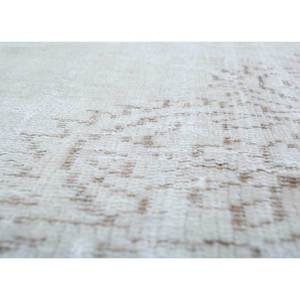 Tapis en laine noué à la main gris et noir vintage Pae-633, tapis de salon rectangulaire abstrait à motif médaillon pour adolescents et maison - Product Image 3