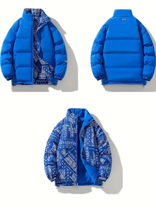 แจ็กเก็ตบับเบิ้ลขนเป็ดสำหรับผู้ชายดีไซน์แบบมืออาชีพ - Product Image 4