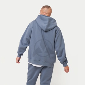 Vêtements de sport d'hiver unisexes de haute qualité, jogging en molleton de coton léger, sweat-shirt oversize, pantalon, taille plus, couleurs personnalisées, logo - Product Image 3