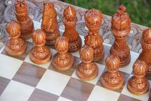 Juego de tablero de Ajedrez y Damas de madera, juego de juguetes promocionales para niños y adultos - Product Image 3